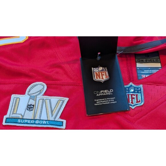 NWT NIKE On Field Kansas City Chiefs Tyreek Hill #10 JERSEY XL or 2XL Fit FLAW - Picture 5 of 11